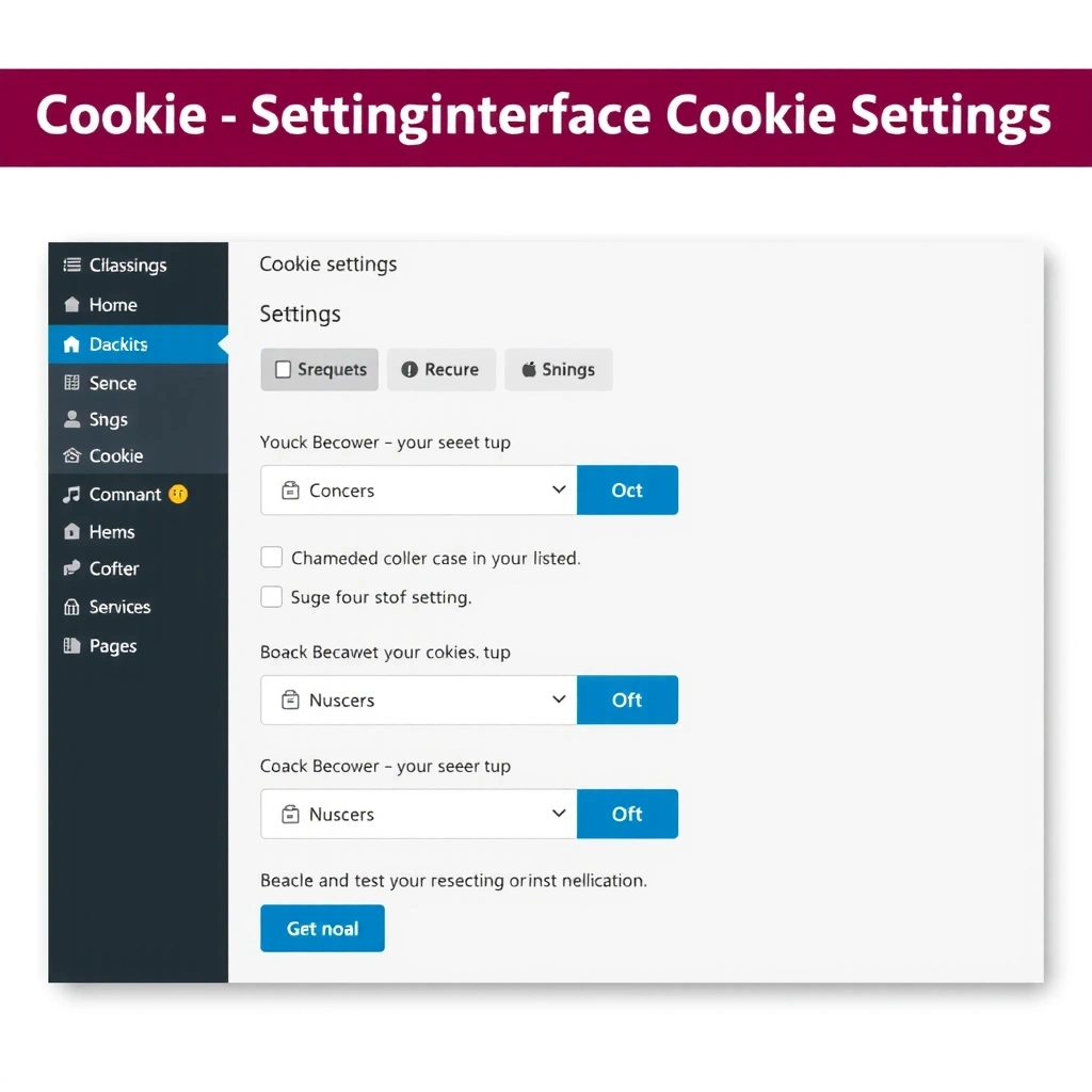 Cookie management illustration